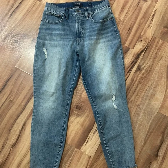 Lucky Brand Bridgette High Rise Crop Sz 12 - Picture 4 of 8